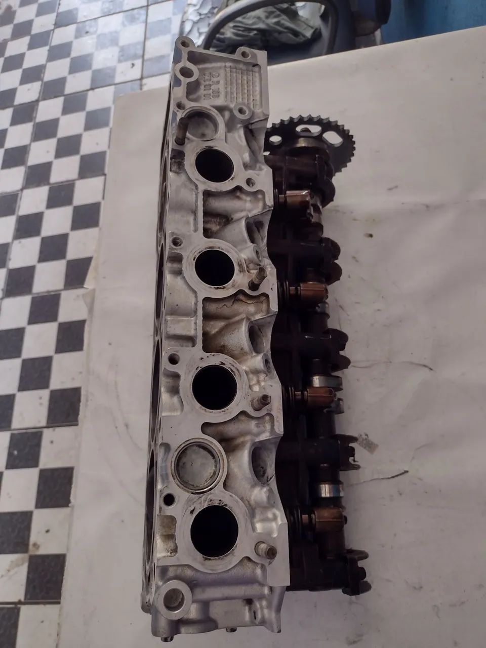 Cabeçote Mercedes classe a 190 1.9 8v original completo 