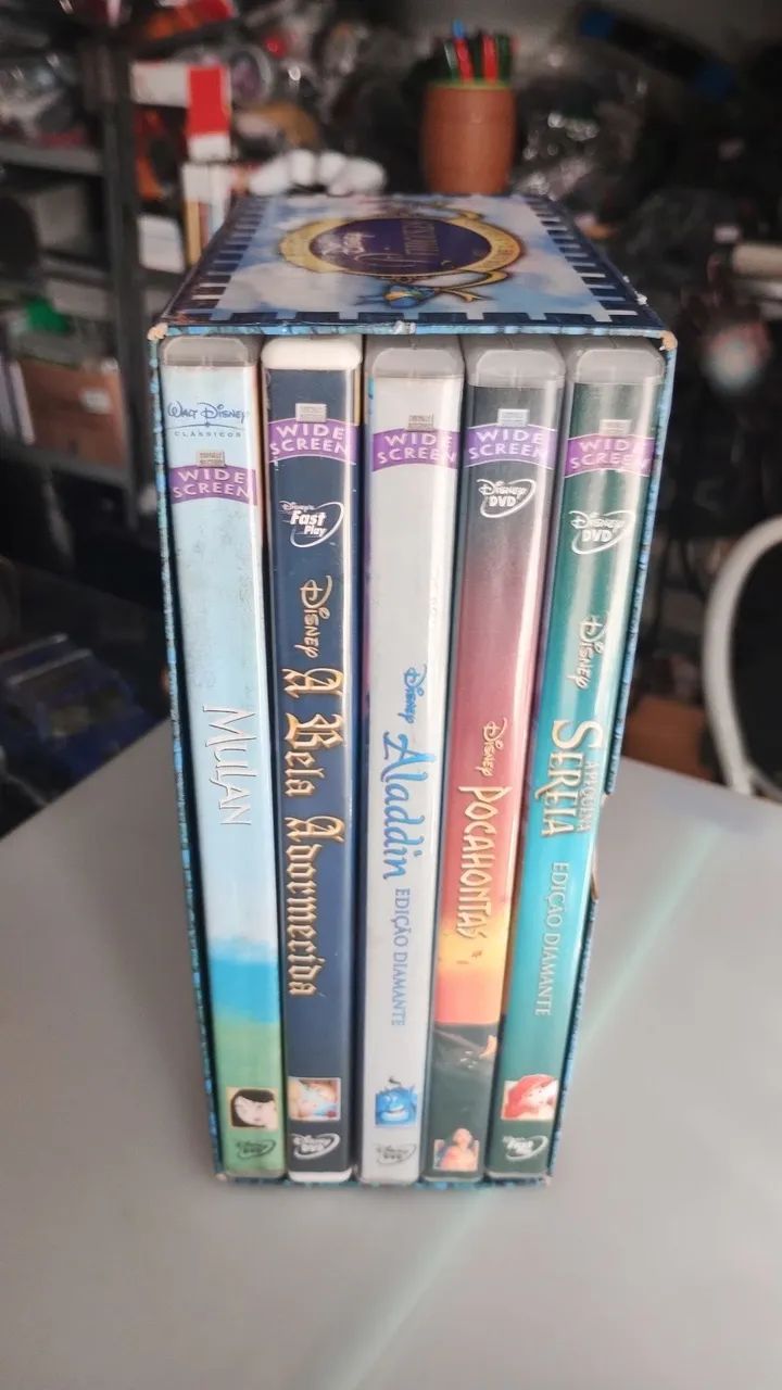 Coleção Disney Princesas Volume 2 - 5 Filmes - Foto 2