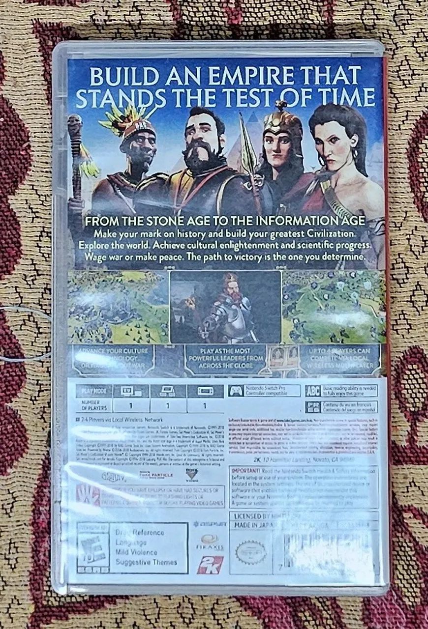 Sid Meier's Civilization VI 6 Nintendo Switch Jogo  - Foto 3