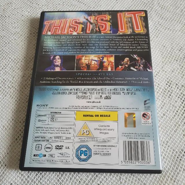 DVD Importado Michael Jackson This Is It - Foto 2