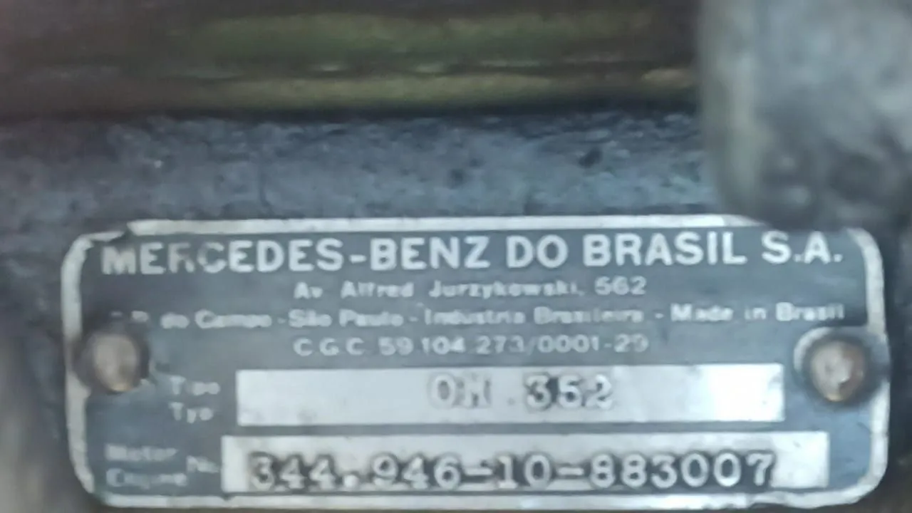 Motor 352 mercedes
