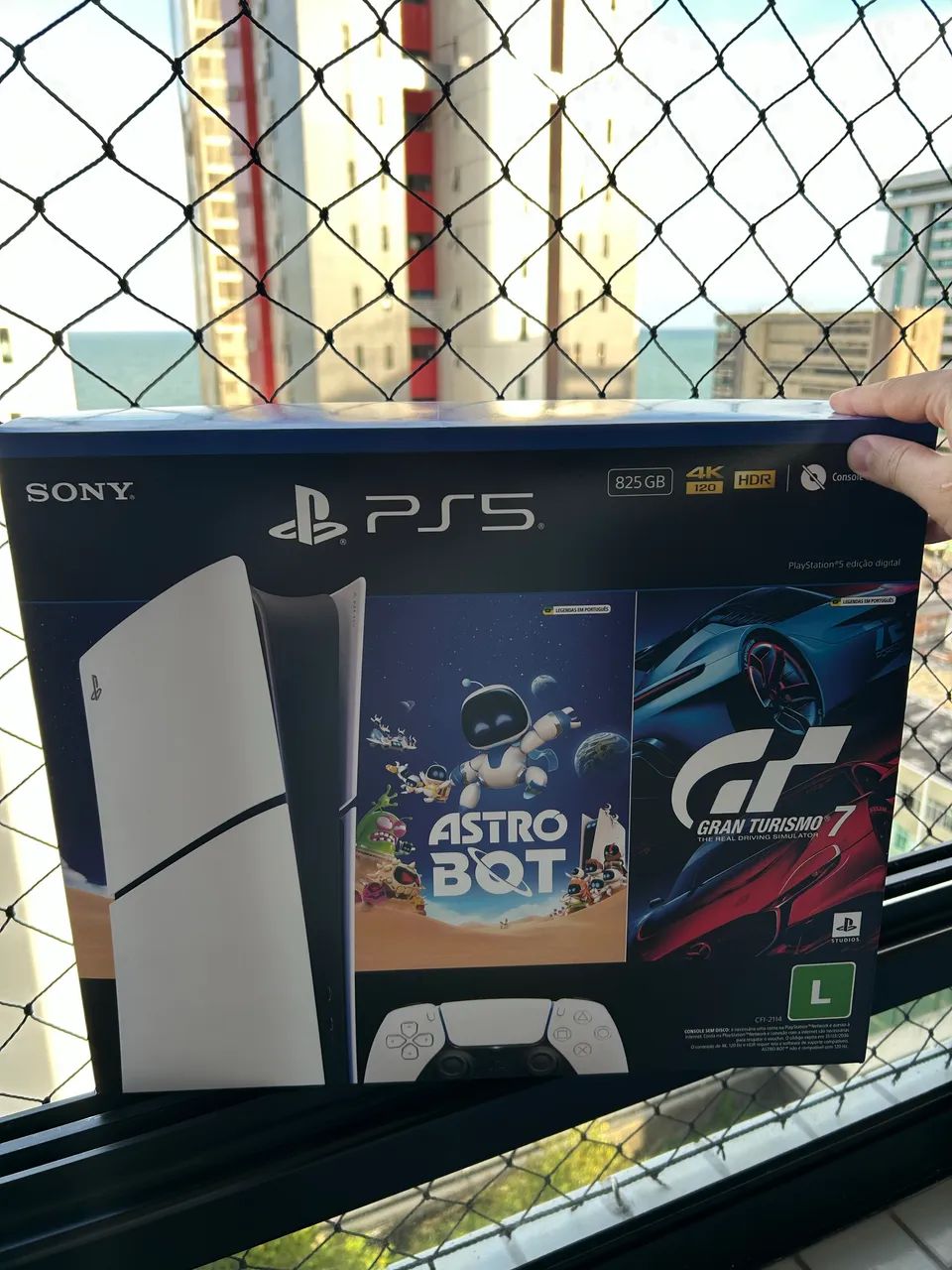 PLAYSTATION 5 SLIM - Lacrado (2 jogos) PS5 - Foto 2