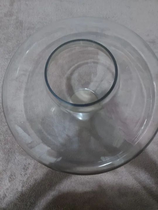 Vaso Decorativo de Vidro (Temperado) Transparente - Foto 5