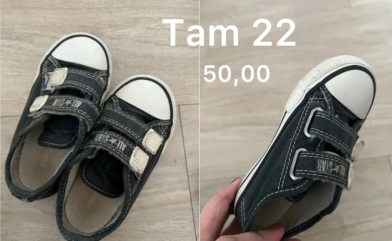 All star infantil tam 22