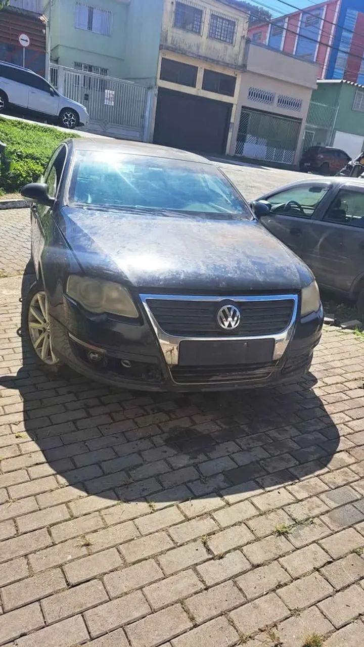 SUCATA VOLKSVAGEM PASSAT 2.0 FSI ASPIRADO 2006 PARA VENDAS DE PECAS EM GERAL. - Foto 3