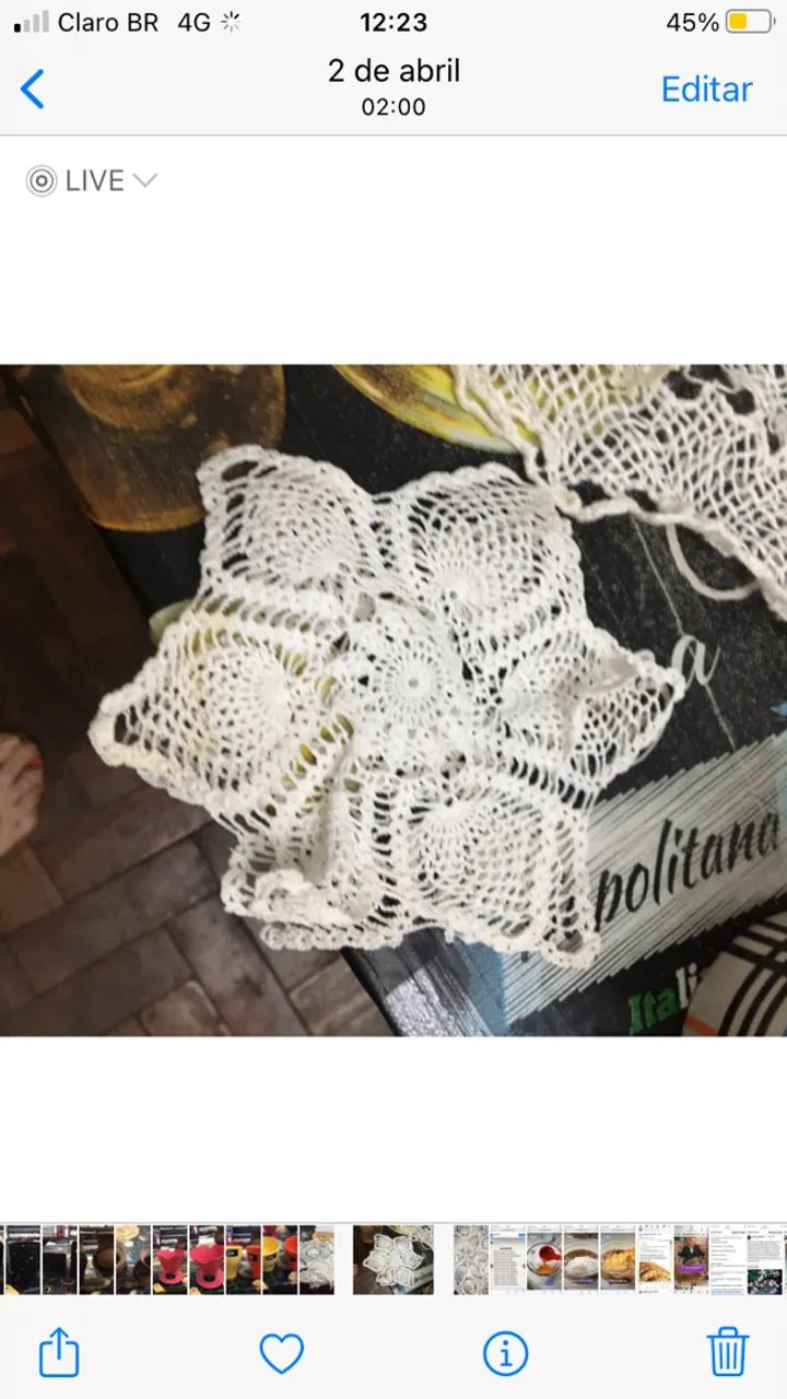 Toalhas de crochê  - Foto 2