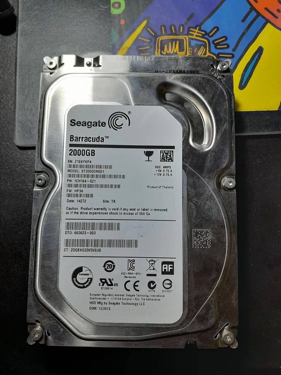 HD Seagate Barracuda 2TB