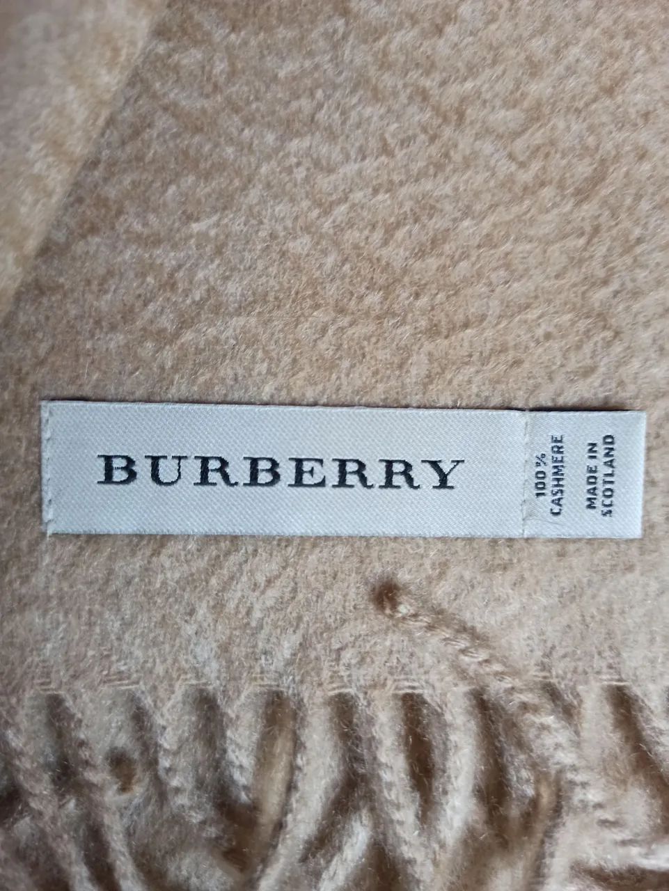 BURBERRY Cachecol Burberry 100% Cashmere - Original