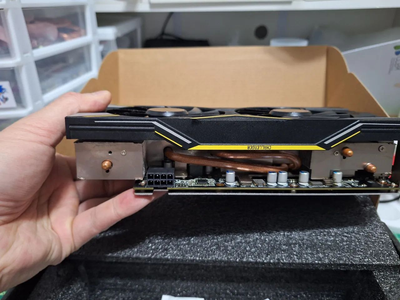 Rx 5600 xt ASROCK - Funcionando normalmente -  leia a descrição atentamente  - Foto 4