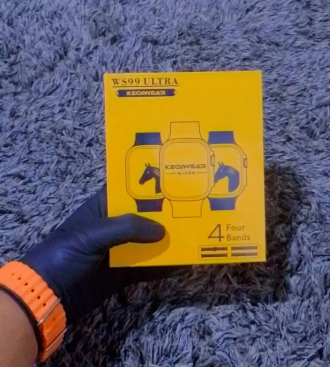 Smartwatch WS99 Ultra - 4 Bandas - Novo