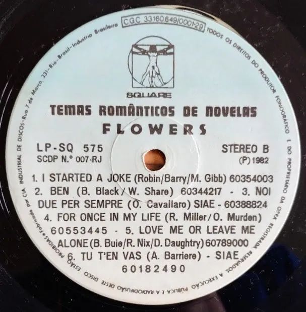 LP Disco Vinil Tema Romantico de Novelas Internacional 1982 Square - Foto 3