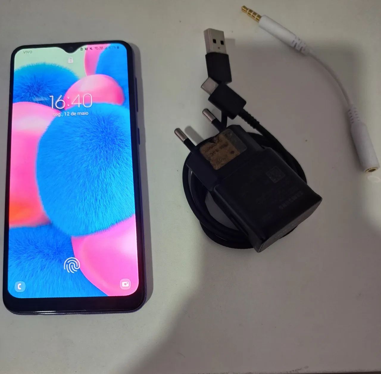 Samsung Galaxy A30S 4G, 64 GB Bateria 4000 mAh , Azul  Biometria OK. - Foto 3