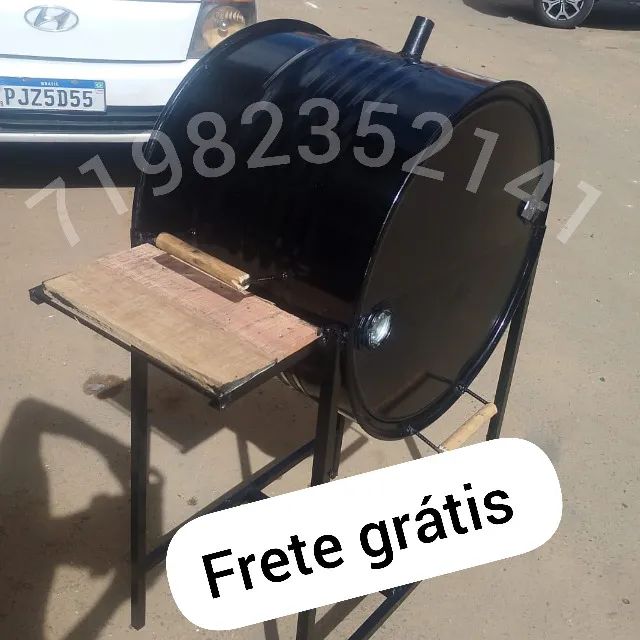 Reinforced Half-Ton Drum Grill - Last Units!