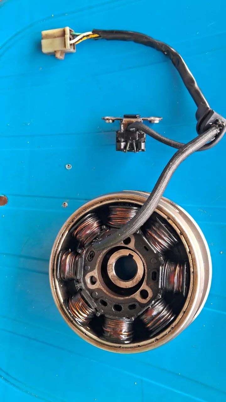 VOLANTE E STATOR DA VARETADA  - Foto 3