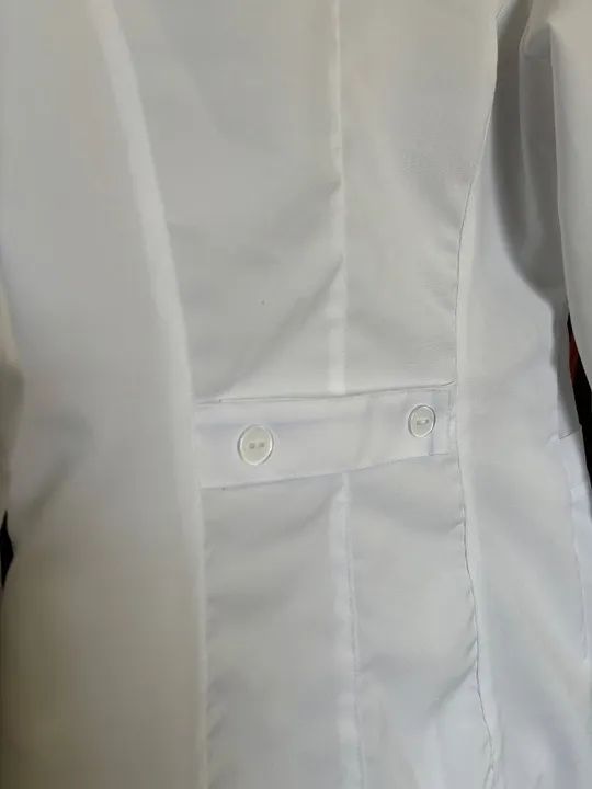 Jaleco Branco Feminino NOVO - Tamanho P - Foto 4