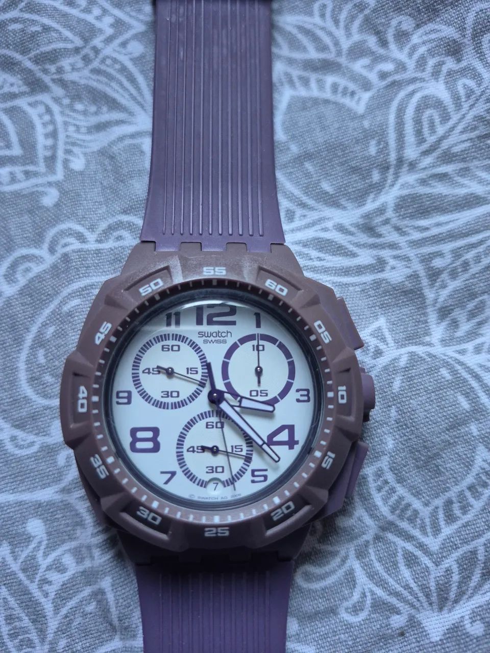 swatch relogio suíço  skuba cronograph 