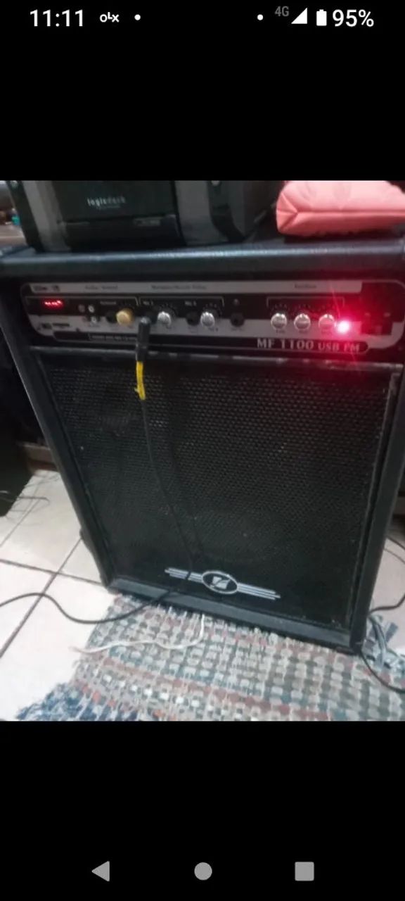 Amplificador MF 1100 USB FM - Foto 2