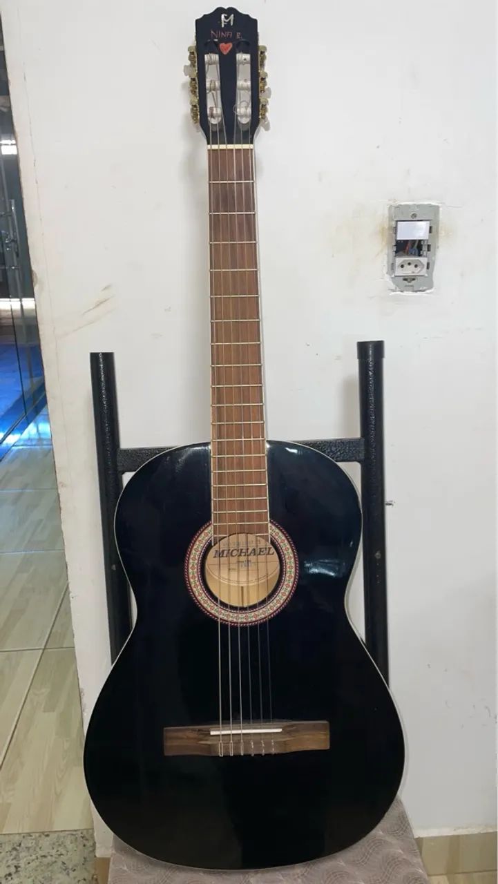 Violão Michael Acústico - R$ 400