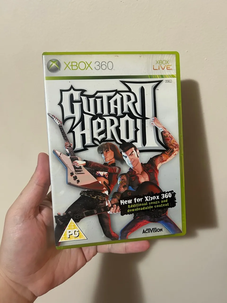 Guitar Hero II - Xbox 360 europeu (PAL)