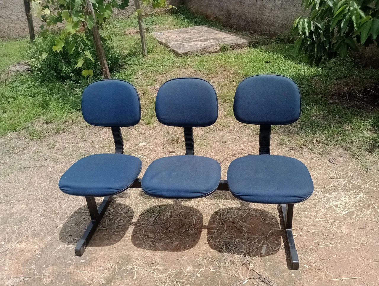 Conjunto de 3 Cadeiras para Escritório