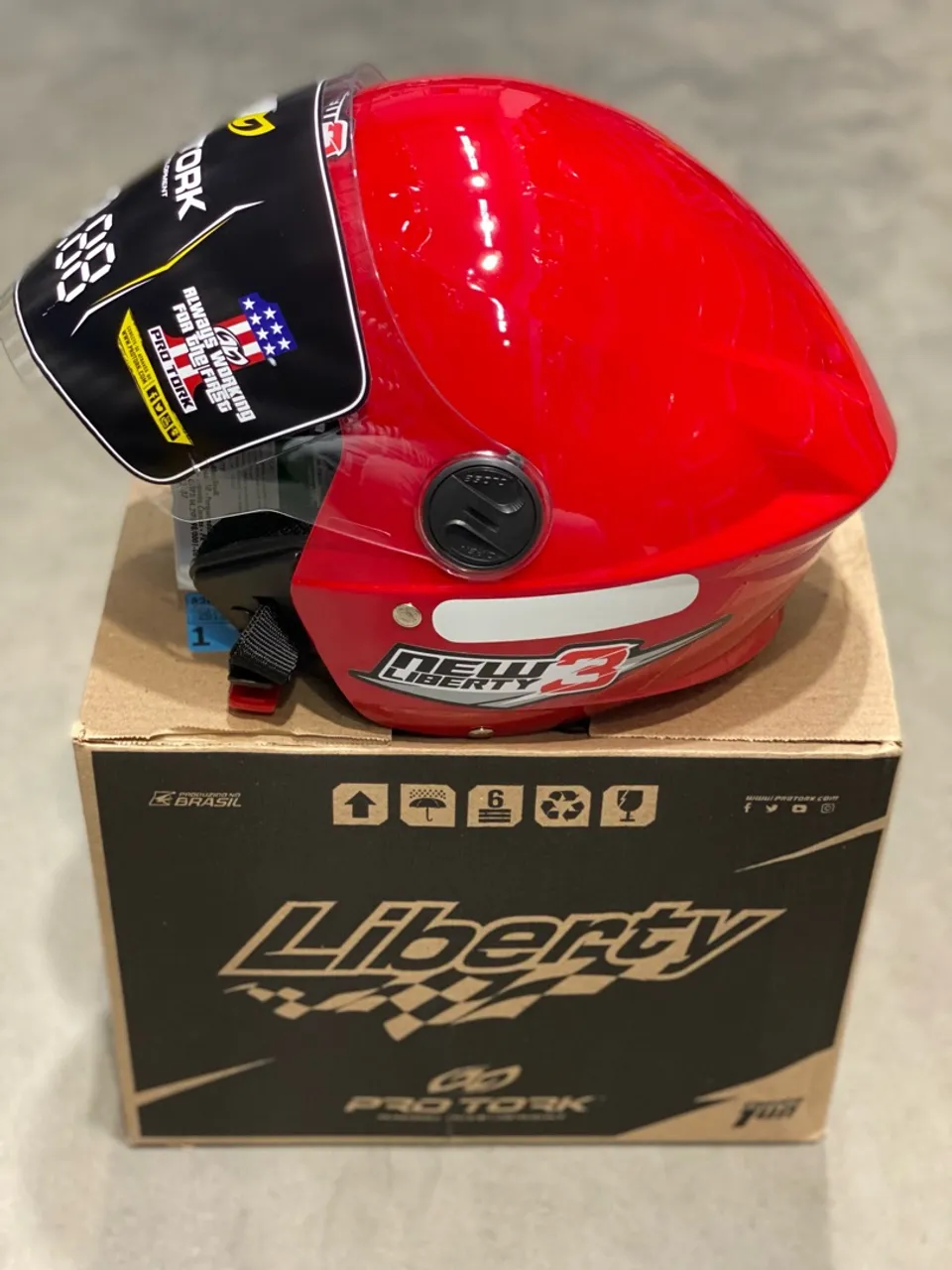 Capacete Pro Tork New Liberty 3