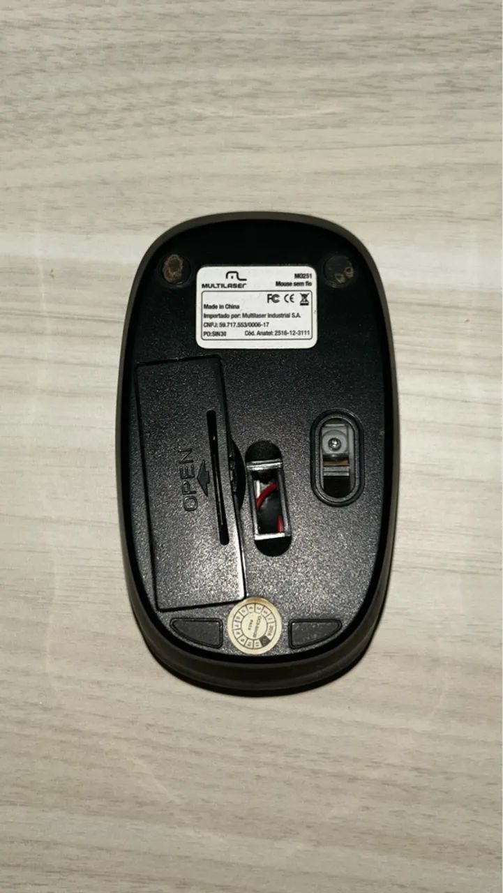 Mouse Sem Fio Preto Multilaser64197818917763121