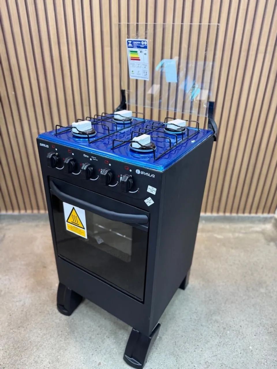 FOGÃO BRASLAR SIRUS PRETO ?