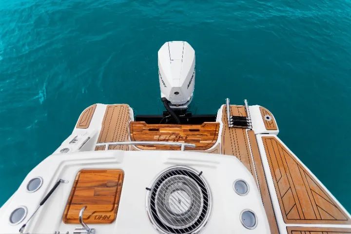 Lancha NHD 265 Cabinada 2025 com motor Mercury 250hp 4T - Zero Milhas - Foto 5