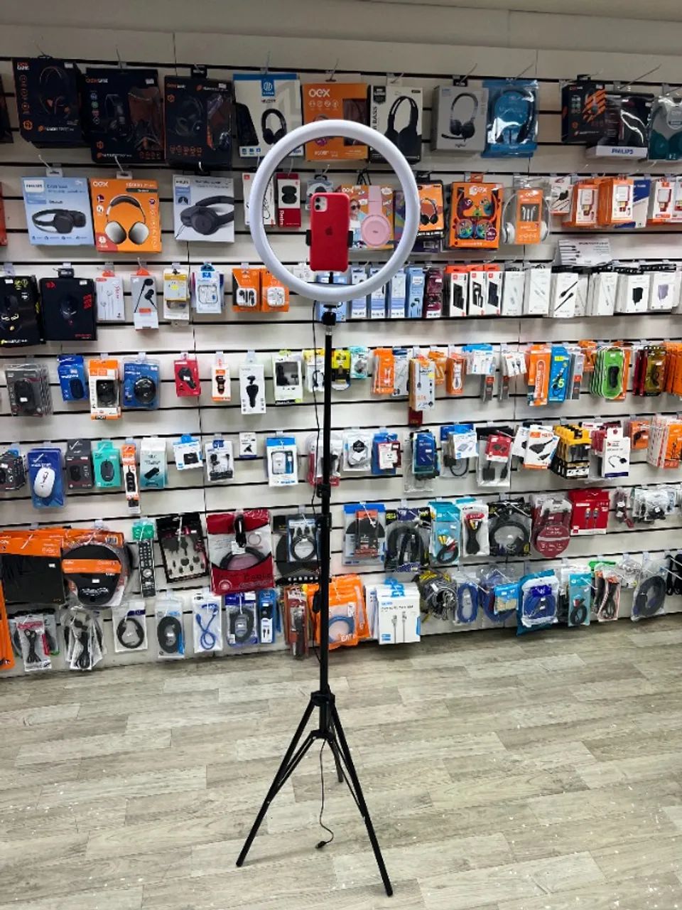 Ring Light Grande Com Tripé 2 Metros