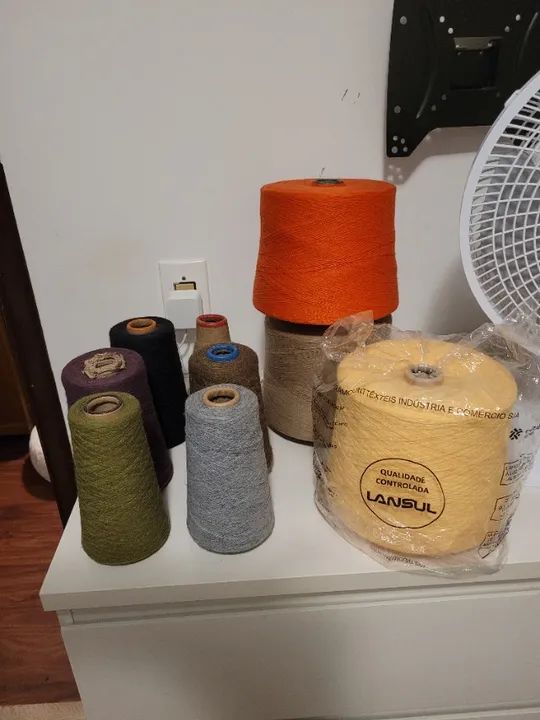 Cones de lã industrial  - Foto 2