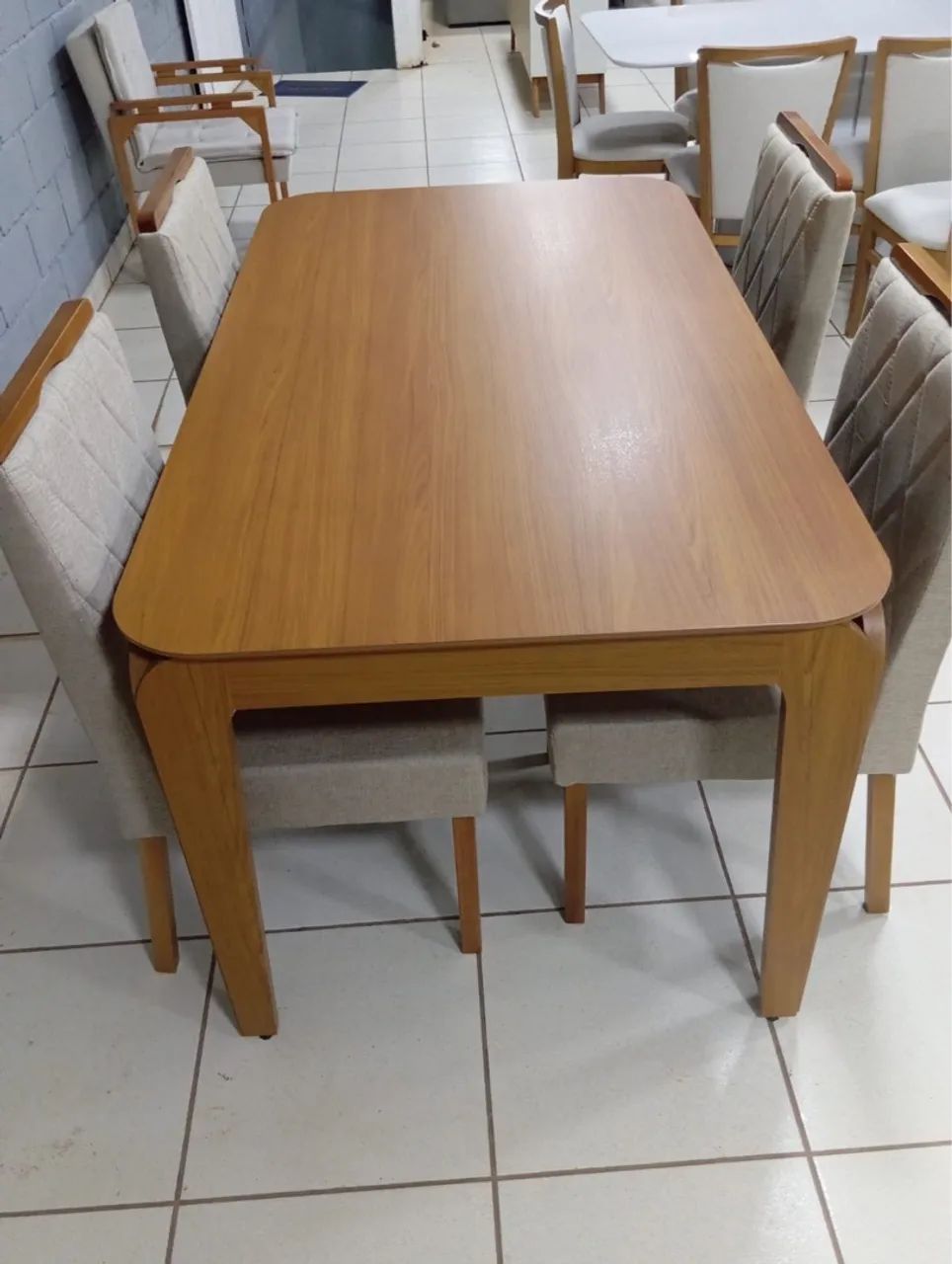 Mesa de Jantar 120x80 4 Cadeiras Pronta Entrega  - Foto 3