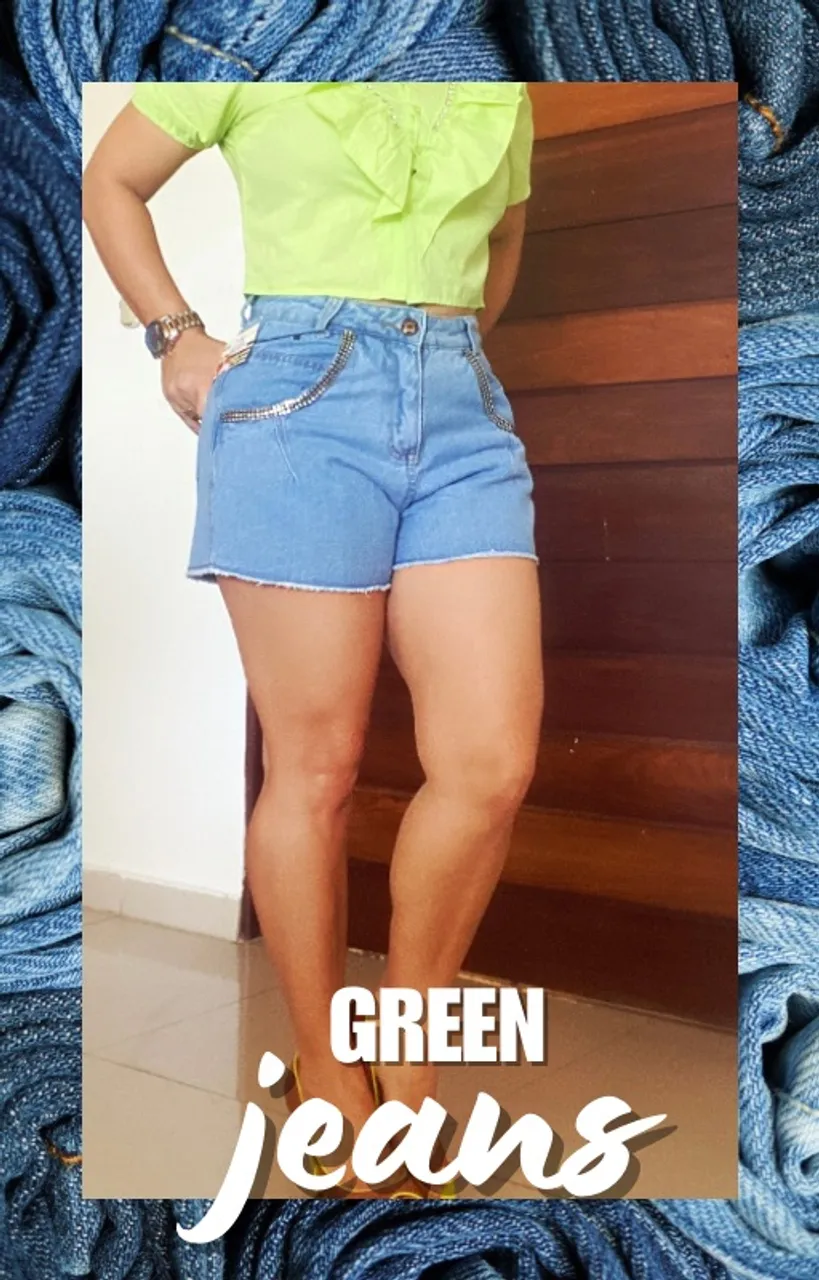 Calças e shorts da Green Jeans