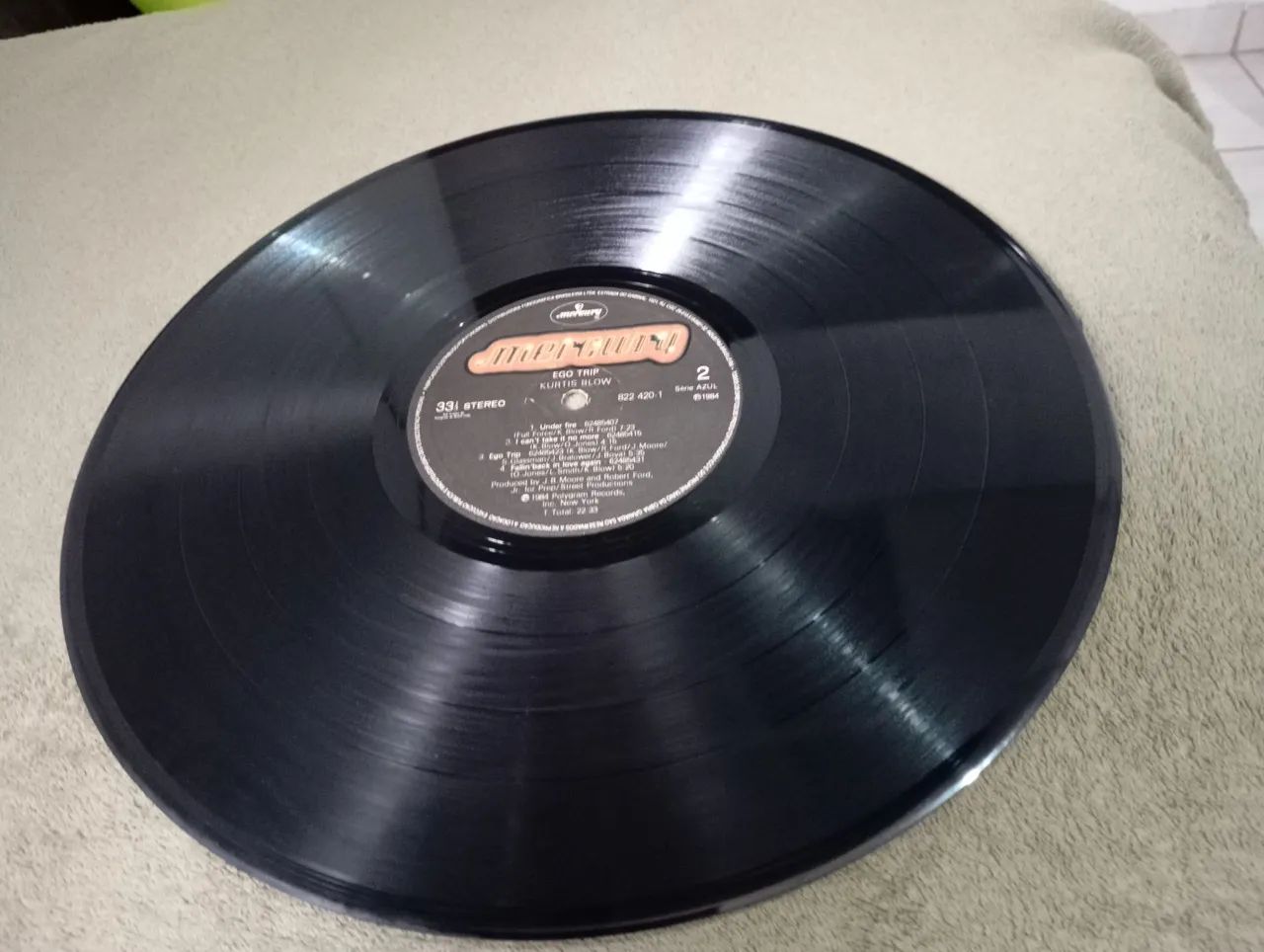 Lp Disco Vinil -  KURTIS BLOW - ótimo estado - sem riscos  - Foto 2