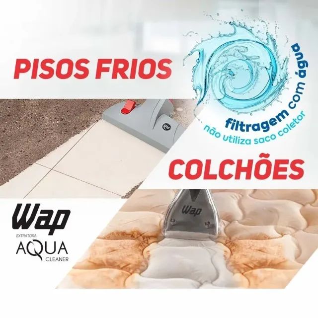 Extratora Aquacleaner 1400W - WAP/Polishop - Foto 4
