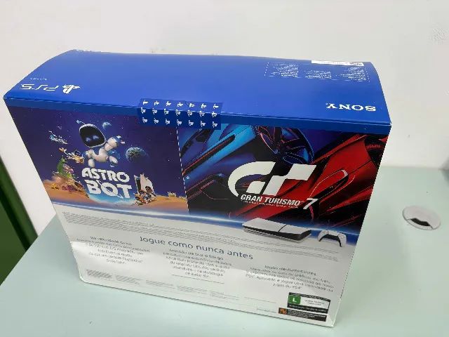 PS5 Slim novo LACRADO com leitor e 2 jogos fisicos - Foto 2