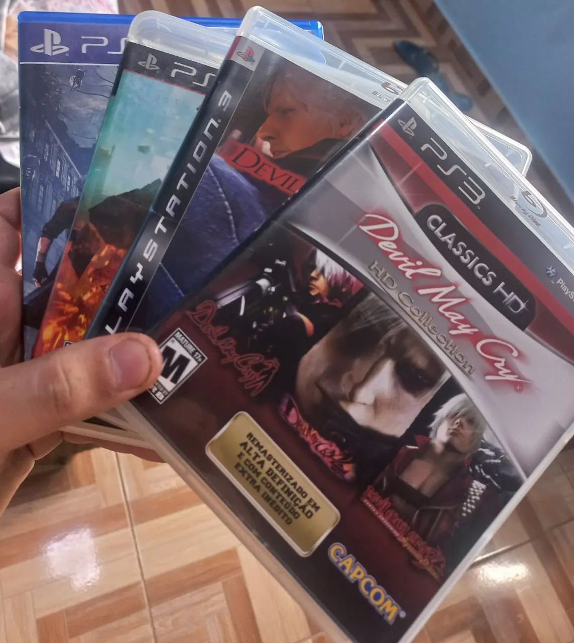 Lote de jogos Devil May Cry PS3 e PS4 - Foto 2