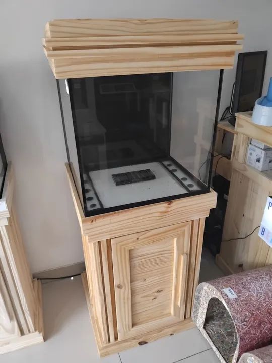 AQUÁRIO CUBO COM SUMP TRASEIRO  - Foto 2