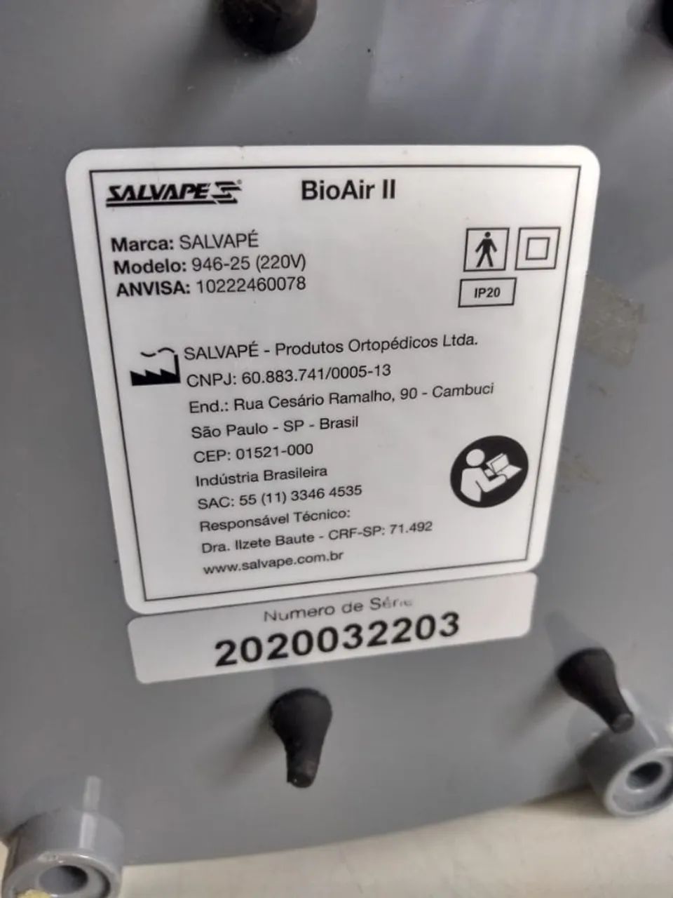 Motor Compressor Colchão Pneumático  (usado)  - Foto 3