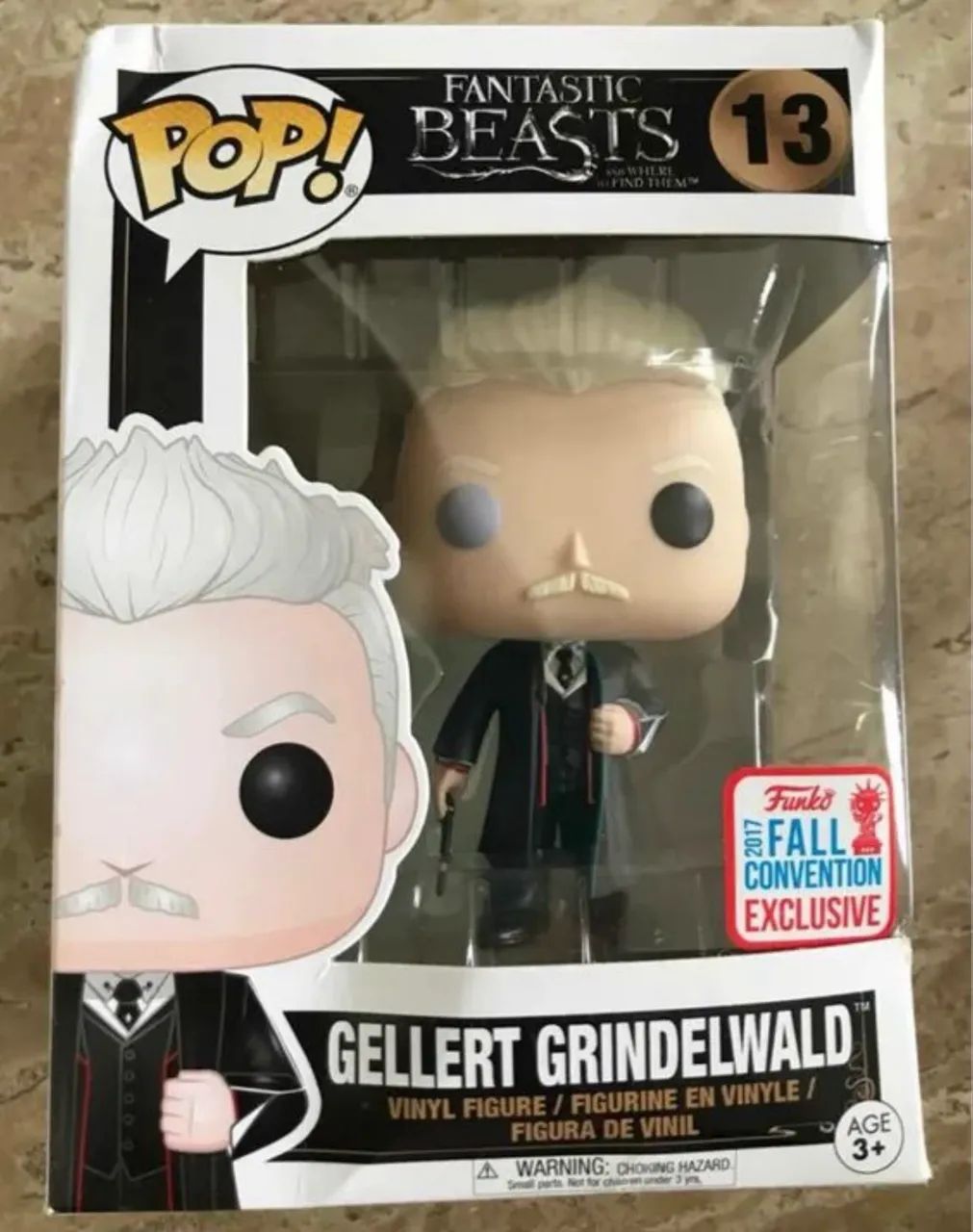 Funko Pop! Fantastic Beasts: Gellert Grindelwald Exclusivo #13 (Animais Fantásticos)