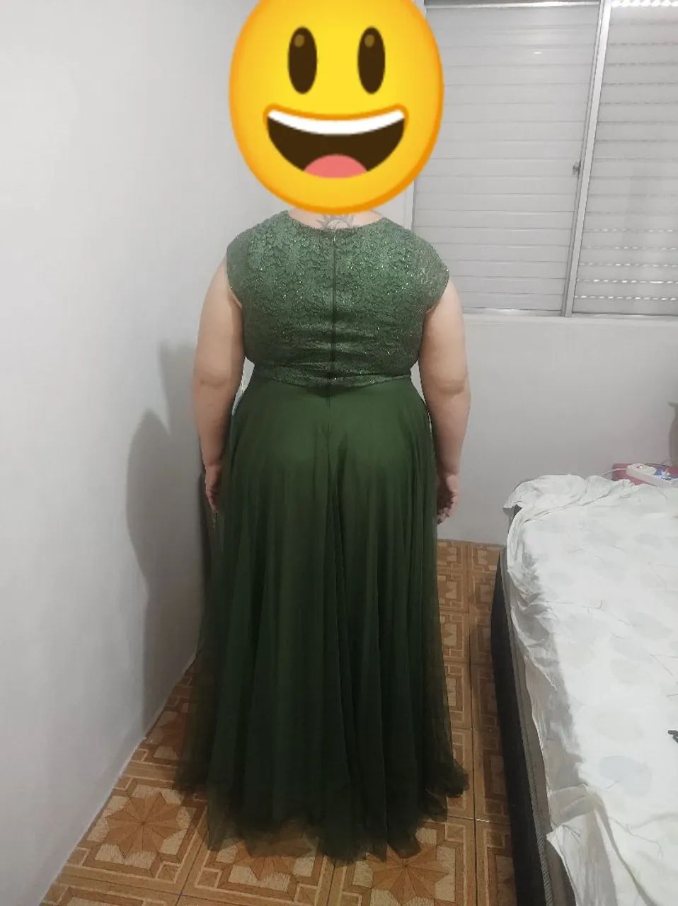 Vestido Verde Oliva valor 100,00 - Foto 4