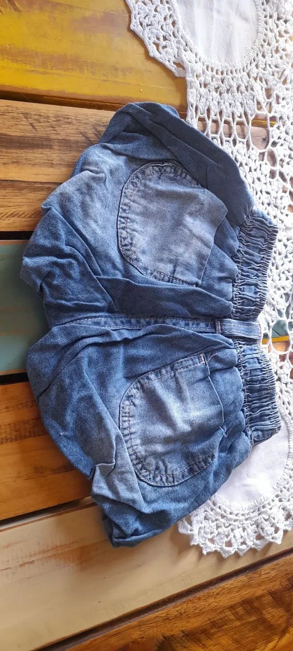 Short jeans infantil - Foto 5