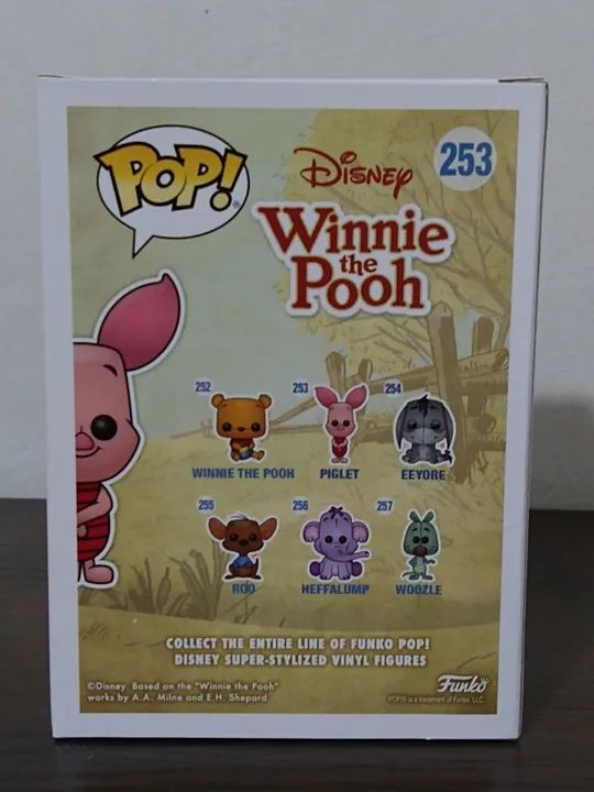 Funko Pop Piglet 253 Winnie The Pooh - Ursinho Pooh  - Foto 2