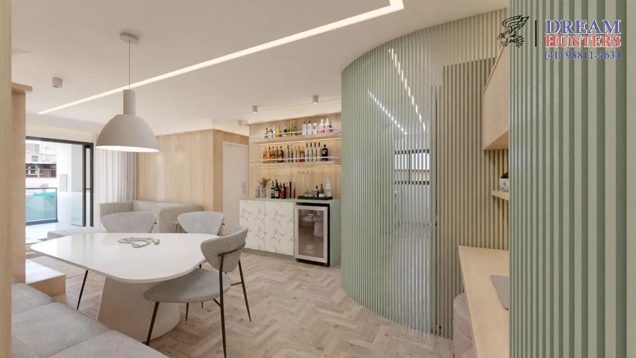 Apartamento Garden de 164.99m² no bairro Ahú, com 2 quartos (1 suíte), 2 banheiros e 2 vag - Foto 3