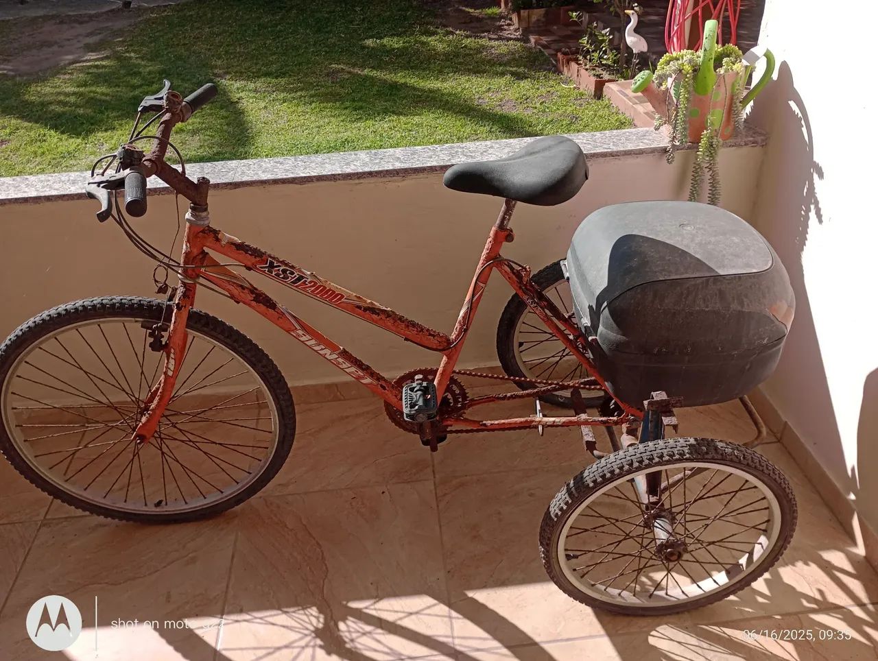 Adapted Tricycle for Transportation