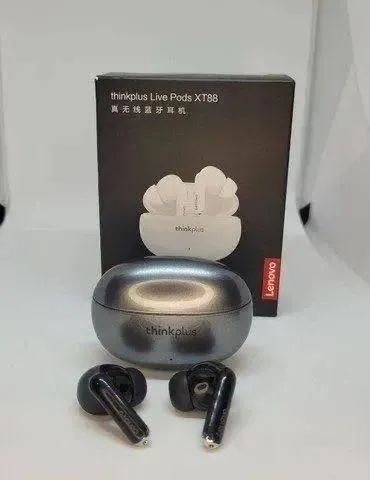 Lenovo Thinkplus XT88 Bluetooth 5.3, Redução De Ruído PRETO E BRANCO  - Foto 3