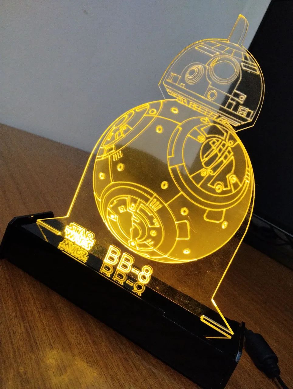 Star Wars BB-8 - Iluminação Decorativa - Foto 2