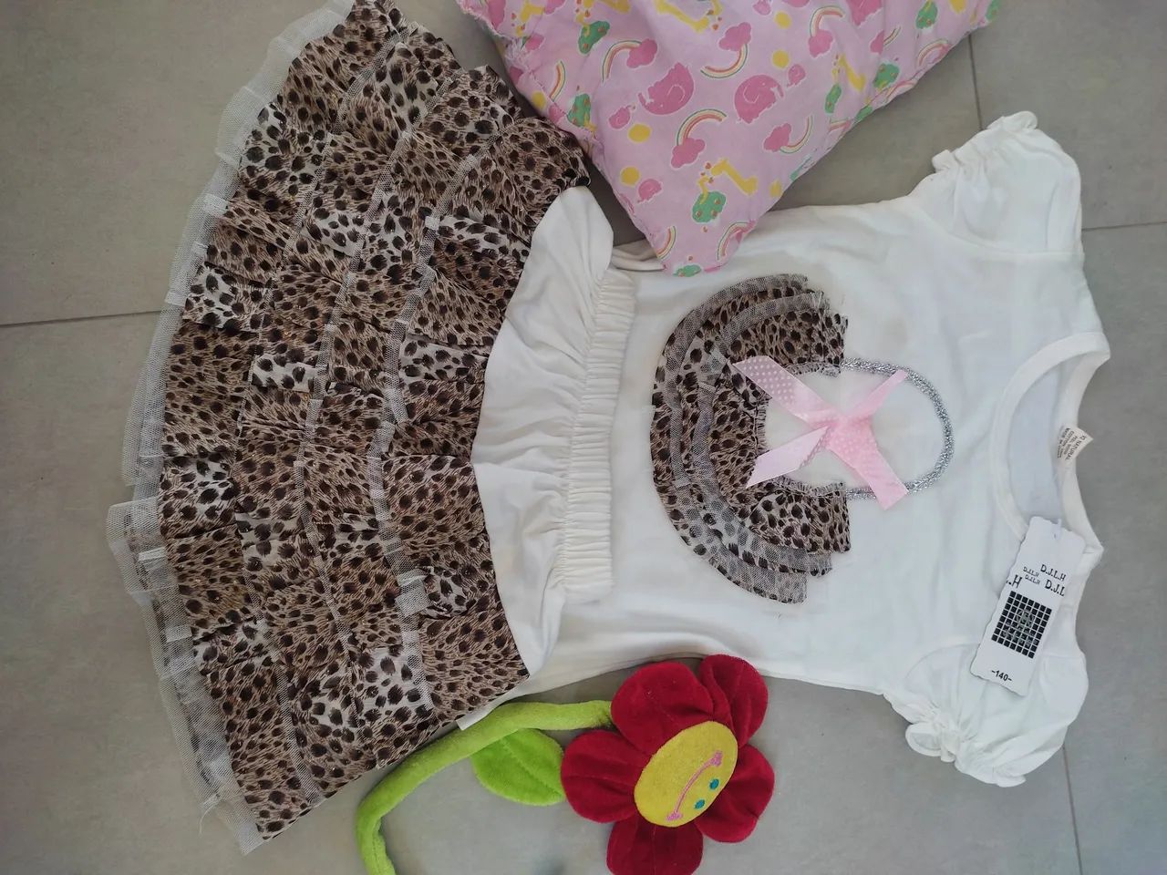 Conjunto infantil oncinha 