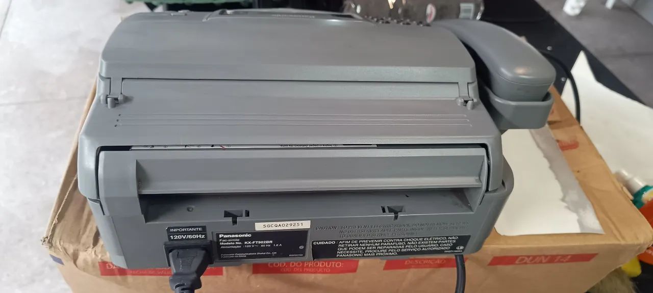 Fax Panasonic KX-FT902 - Foto 3