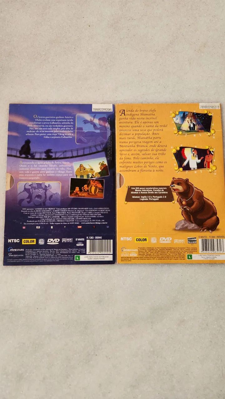 DVDs infantis  . Asterix e A lenda de Hiawatha  - Foto 2