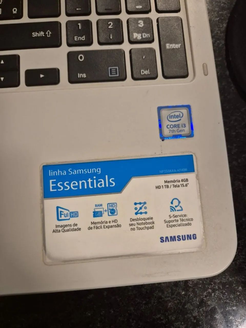 Notebook Samsung Intel Core i3, 4 GB RAM, 16 polegadas, 1 TB - Foto 2